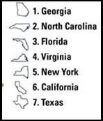 top 7 states